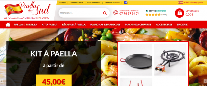 Révisions Paella du Sud